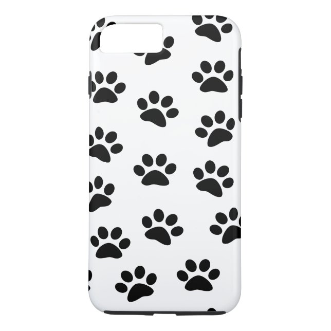 Capa Para iPhone, Case-Mate PAWPRINTS (impressões) da pata do cão de filhote (Verso)