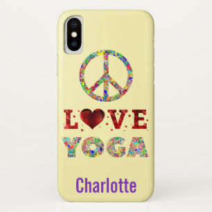 Capa Para iPhone Da Case-Mate Paz Amor Yoga Colorida Espiritual