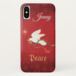 Capa Para iPhone Da Case-Mate Paz de Propagação da Porta Branca
