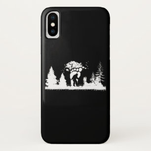 Capa Para iPhone Da Case-Mate Pé Grande na Floresta Sasquatch Yeti