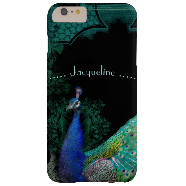 Capa Para iPhone, Case-Mate Peacock elegante com rolls Designer Personalizado (Verso)