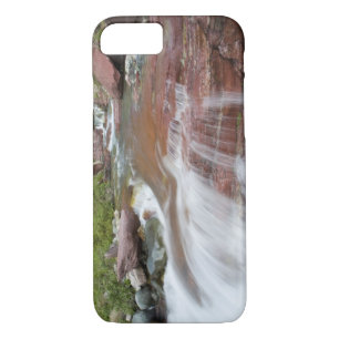 Capa iPhone 8/ 7 Pedra vermelha em Baring Creek na Glacier National
