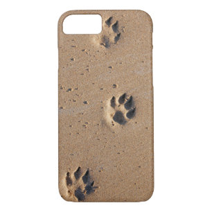 Capa iPhone 8/ 7 Pegadas animais na areia