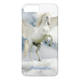 Capa iPhone 8 Plus/7 Plus Pegasus - Personalização Mítica do Cavalo Voado