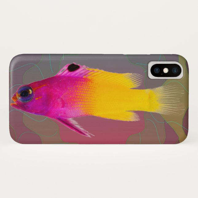 Capa Para iPhone, Case-Mate Peixe (Verso (Horizontal))