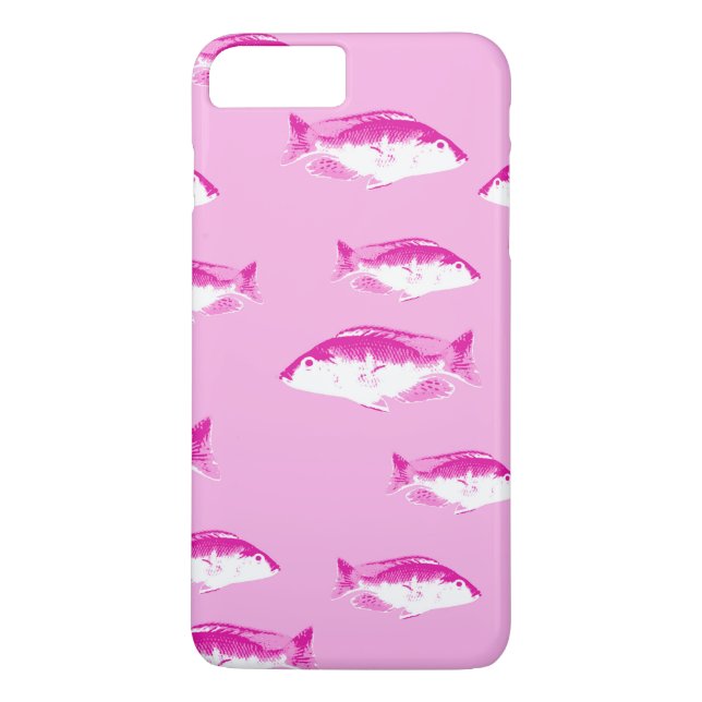 Capa Para iPhone, Case-Mate Peixe rosa (Verso)