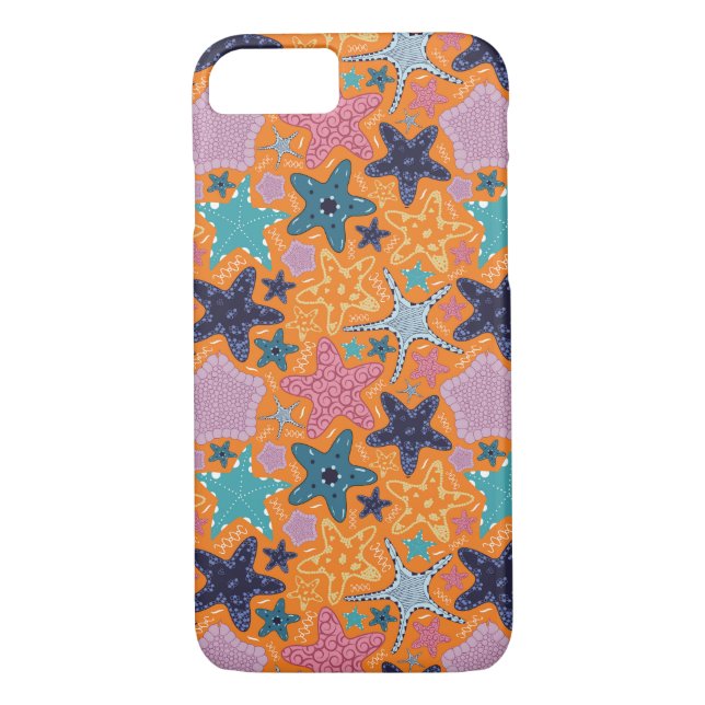 Capa Para iPhone, Case-Mate Peixes-estrela coloridos (Verso)