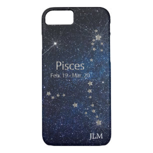 Capa iPhone 8/ 7 Peixes - Sinal Zodiac Star