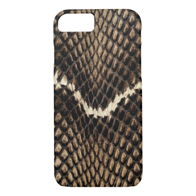 Capa Para iPhone, Case-Mate Pele Cobra Cobra Faux (Verso)