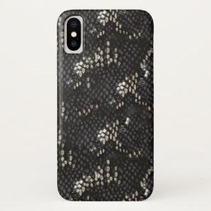 Capa Para iPhone Da Case-Mate Pele Cobra de Diamante Preto