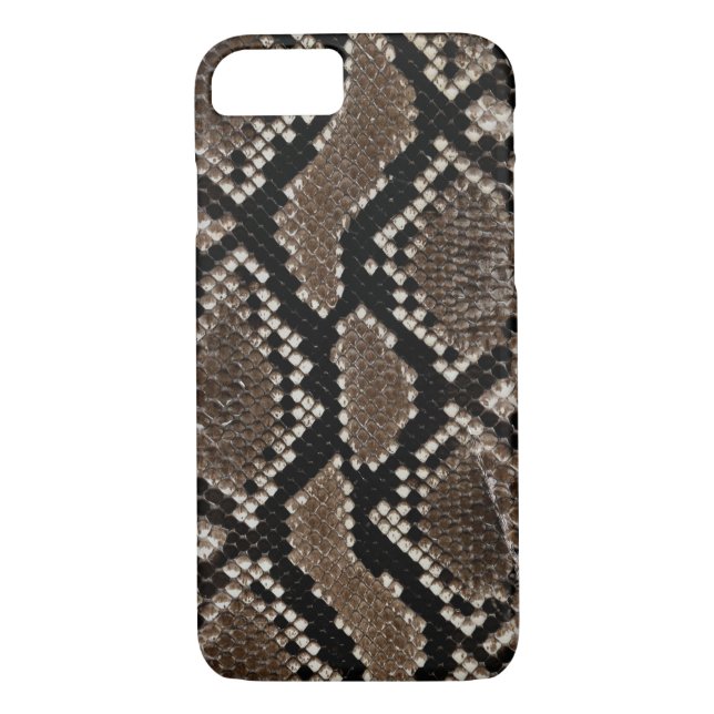Capa Para iPhone, Case-Mate Pele de cobra do pitão Reticulated do falso (Verso)