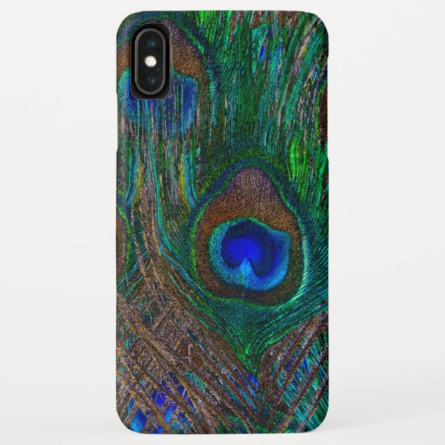 Capa Para iPhone, Case-Mate Penas de Peacock Estilo de Etapa (Verso)