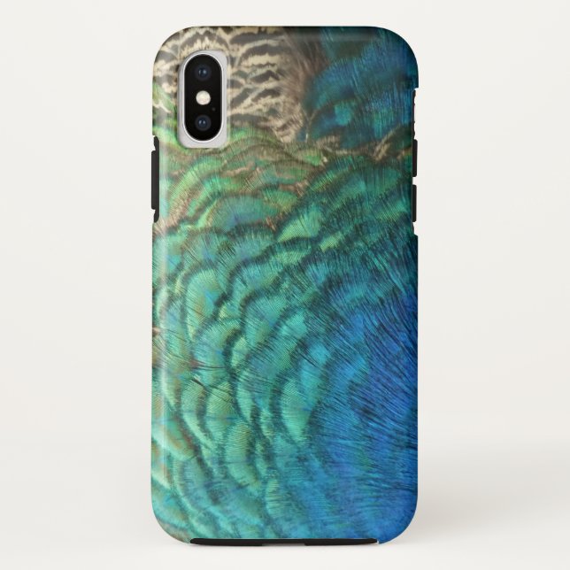 Capa Para iPhone, Case-Mate Penas de Peacock I Abstrato (Verso)