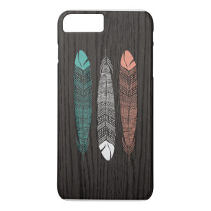Capa iPhone 8 Plus/7 Plus Penas tiradas no caso positivo do iPhone 7 do