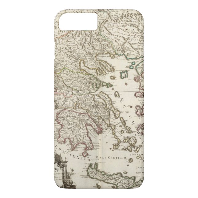 Capa Para iPhone, Case-Mate Península de Balcãs, piscina, Macedónia (Verso)