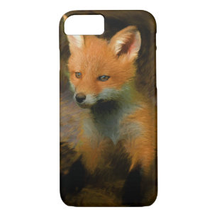 Capa iPhone 8/ 7 Pequeno Fox Cub Retrato