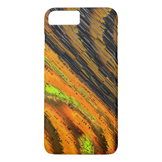 Capa Para iPhone, Case-Mate Pequeno mosaico amarelado transversal e deformado (Verso)