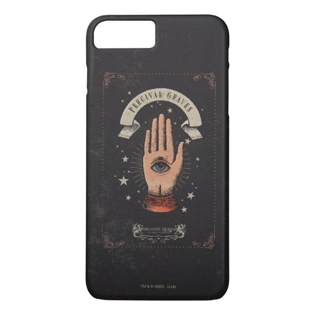 Capa Para iPhone, Case-Mate PERCIVAL GRAVES™ Magic Hand Graphic (Verso)