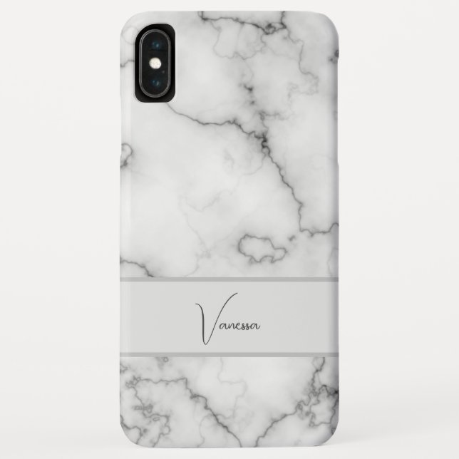 Capa Para iPhone, Case-Mate Personalização do padrão Marble (Verso)
