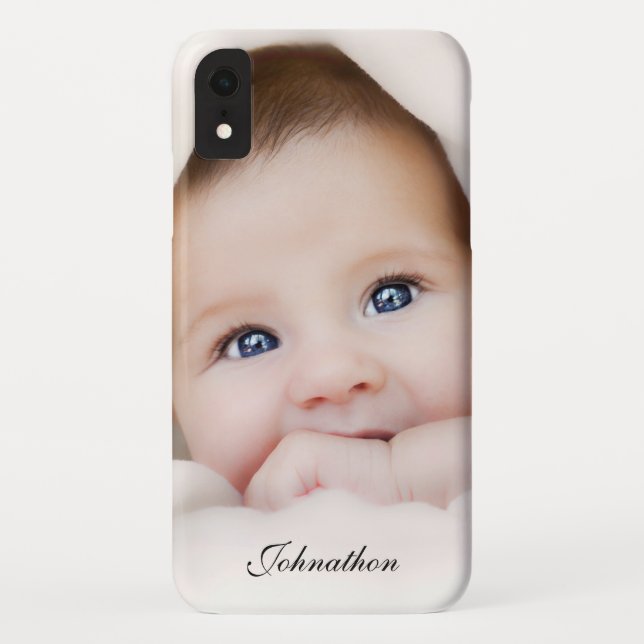 Capa Para iPhone, Case-Mate Personalização personalizada do bebê fotográfico (Verso)