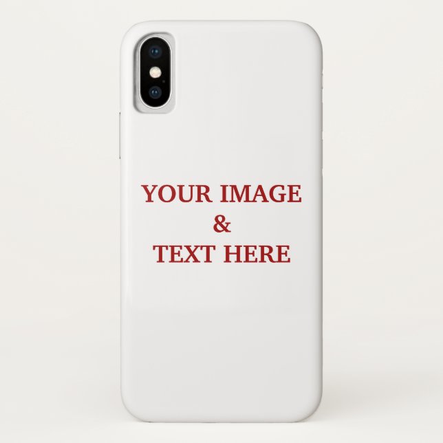 Capa Para iPhone, Case-Mate Personalizada Personalizada Sua Própria Foto (Verso)