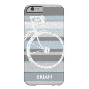 Capa Barely There Para iPhone 6 personalizar-bicicleta do ciclo/ciclismo