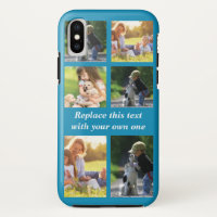 Personalizar colagem de fotos e texto Case-Mate iP