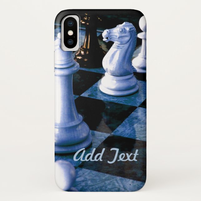 Capa Para iPhone, Case-Mate Personalizar Conselho do Xadrez (Verso)