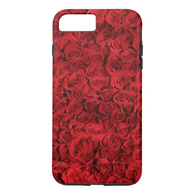 Capa Para iPhone, Case-Mate Personalizar Rosa vermelha Personalizado (Verso)
