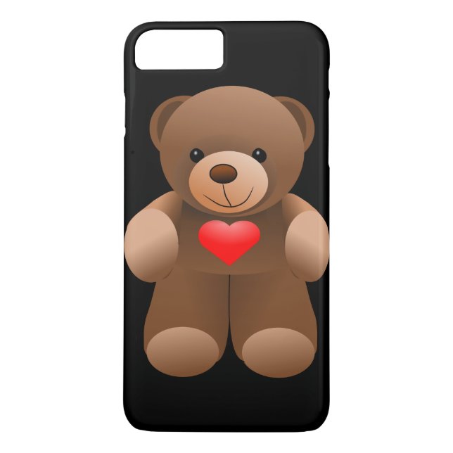 Capa Para iPhone, Case-Mate Personalizável Eu Te Amo Urso De Teddy (Verso)