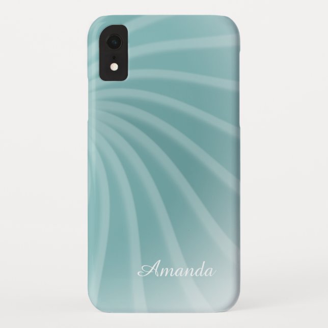 Capa Para iPhone, Case-Mate Personalizável - Na moda moderno verde-verde-verde (Verso)