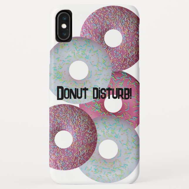 Capa Para iPhone, Case-Mate Perturbação da rosquinha! (Verso)