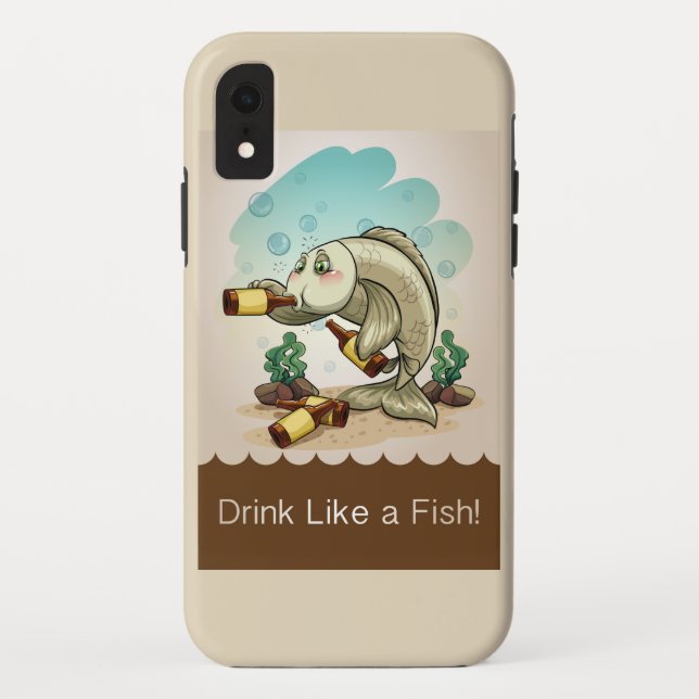 Capa Para iPhone, Case-Mate Pesca de diversão (Verso)