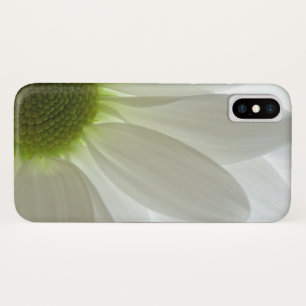 Capa Para iPhone X Pétalas da margarida branca