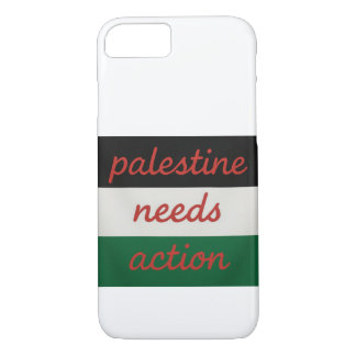 Capa iPhone 8/ 7 Phone Case Palestine needs Action