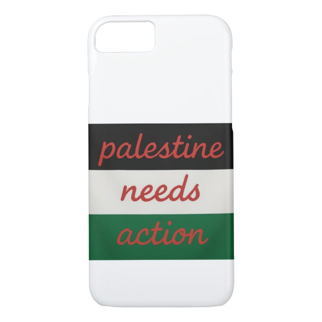 Capa Para iPhone, Case-Mate Phone Case Palestine needs Action (Verso)