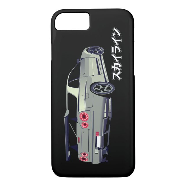 Capa Para iPhone, Case-Mate Phonecase r34 GTR de Nissan (Verso)