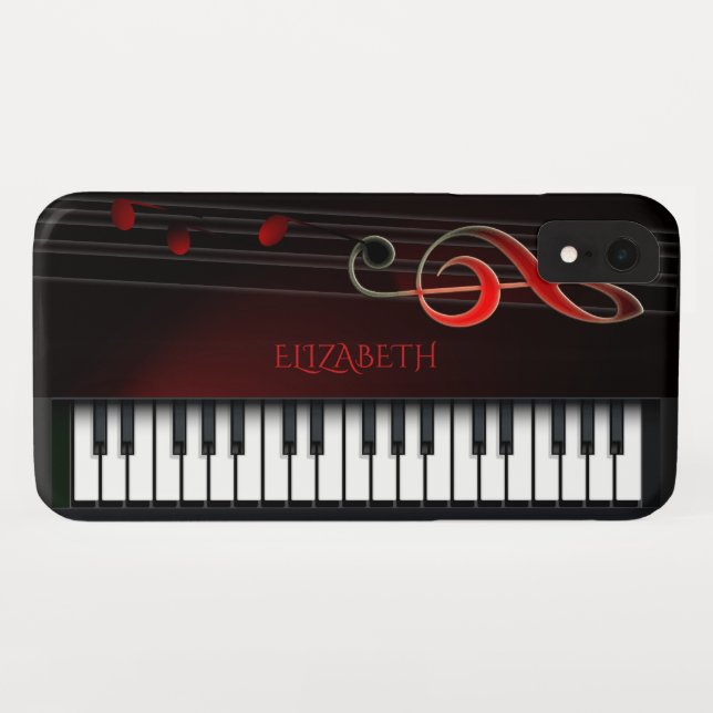 Capa Para iPhone, Case-Mate Piano E Limpa De Tremor (Verso (Horizontal))