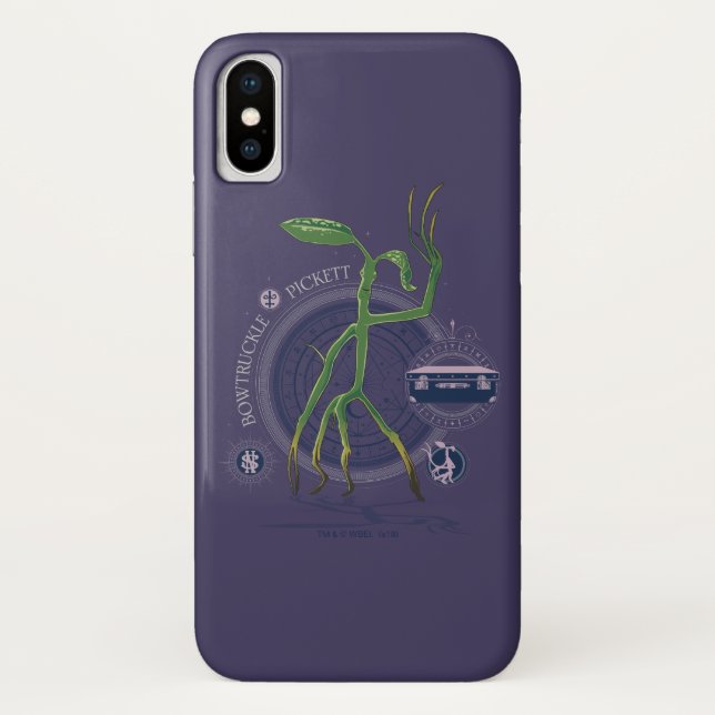 Capa Para iPhone, Case-Mate PICKETT™ O Gráfico BOWTRUCKLE™ (Verso)