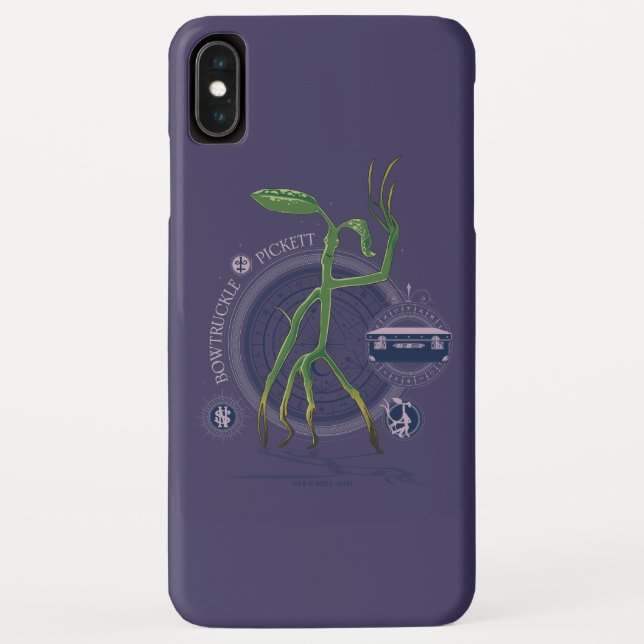 Capa Para iPhone, Case-Mate PICKETT™ O Gráfico BOWTRUCKLE™ (Verso)