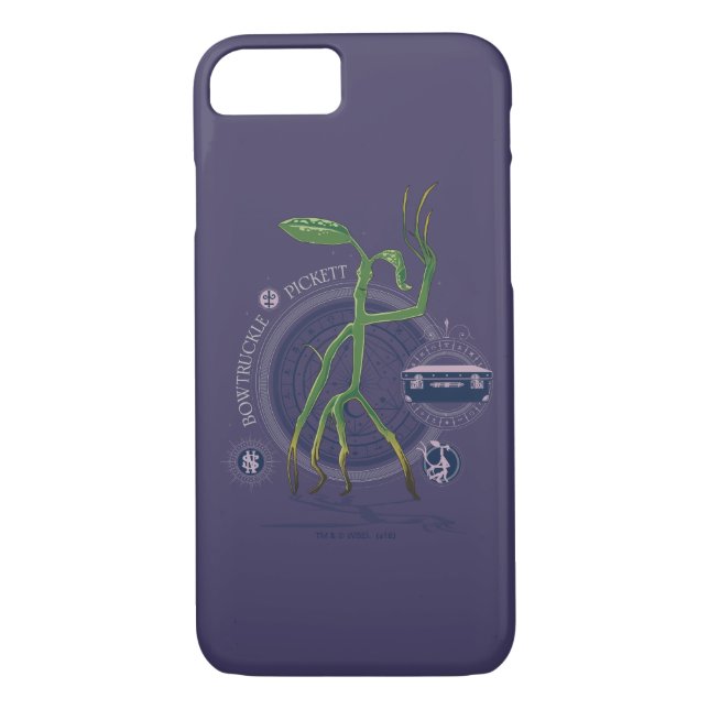 Capa Para iPhone, Case-Mate PICKETT™ O Gráfico BOWTRUCKLE™ (Verso)