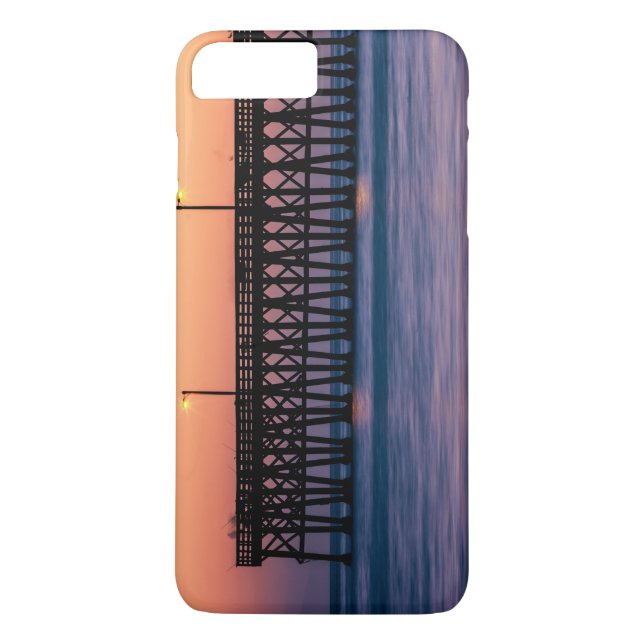 Capa Para iPhone, Case-Mate Pier Beach sunset (Verso)