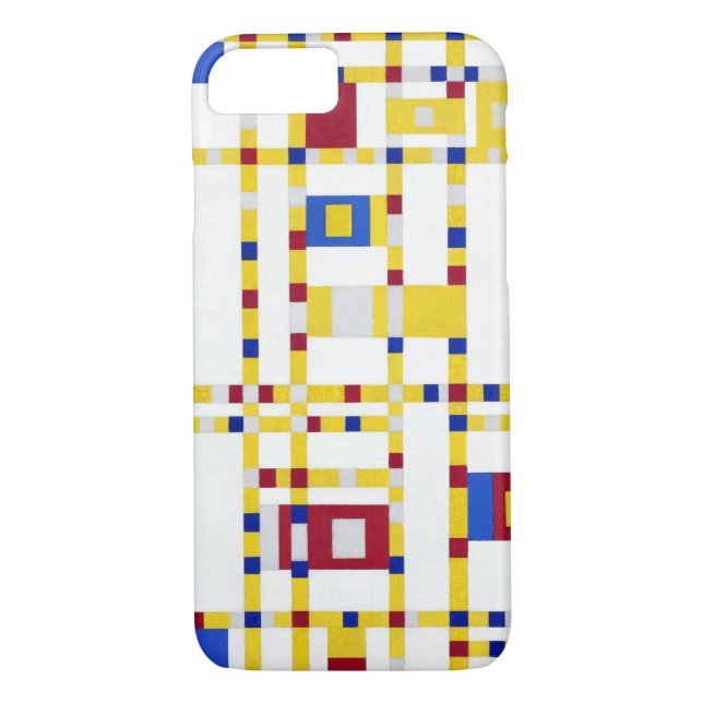 Capa Para iPhone, Case-Mate Piet Mondrian Broadway Boogie Woogie (Verso)