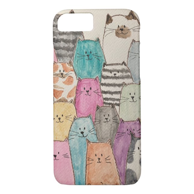 Capa Para iPhone, Case-Mate Pilha de Gato (Verso)