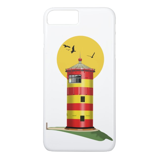 Capa Para iPhone, Case-Mate Pilsum Lighthouse Alemanha (Verso)