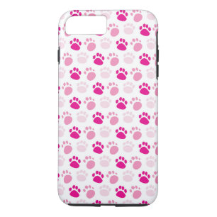 Capa iPhone 8 Plus/7 Plus Pinças dispersas divertidas impressões de pata r