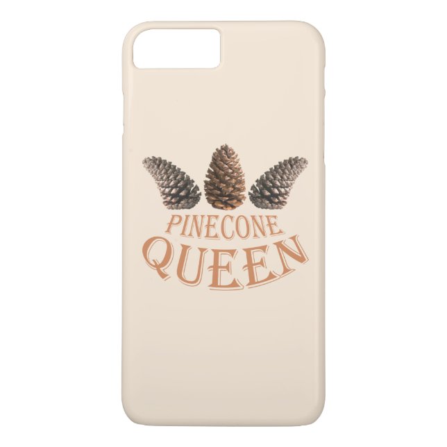 Capa Para iPhone, Case-Mate Pine cone rainha (Verso)