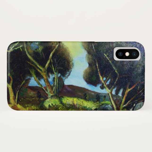 Capa Para iPhone, Case-Mate PINEWOOD NA Paisagem TUSCÂNICA (Verso (Horizontal))