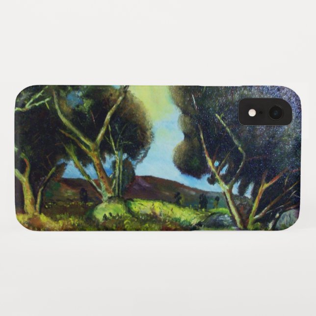 Capa Para iPhone, Case-Mate PINEWOOD NA Paisagem TUSCÂNICA (Verso (Horizontal))
