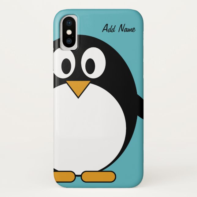 Capa Para iPhone, Case-Mate Pinguim bonito dos desenhos animados - ipod touch (Verso)